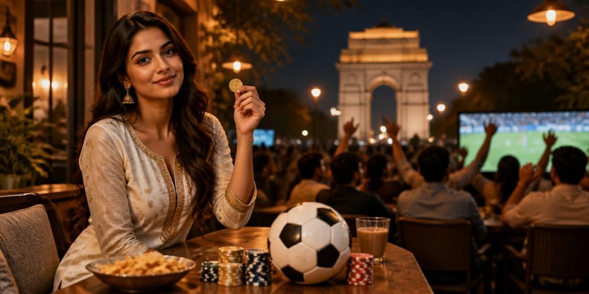 Football and live casino betting experience in Delhi